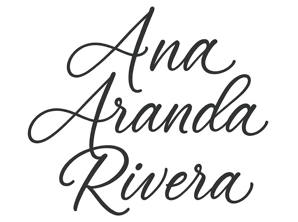 Ana Aranda · Escritura Artística
